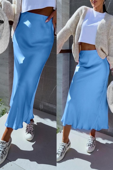 Spódnica VORIANTA BLUE, Kolor : chabrowy, IVET.PL - Modna odzież