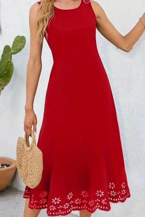 Sukienka RELOGANA RED, Kolor : czerwony, IVET.PL - Modna odzież