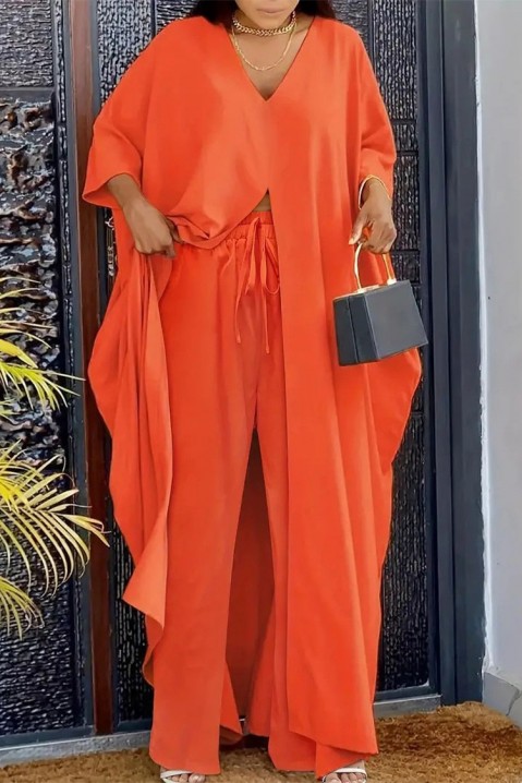 Komplet ZOBRELDA ORANGE, Kolor : pomarańczowy, IVET.PL - Modna odzież