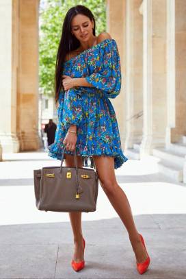 рокля AVIVA BLUE