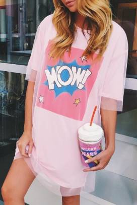 туника BONBON PINK