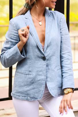 ленено сако ESTELA BLUE