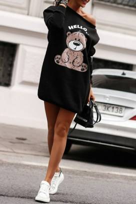 блузон BEARLY BLACK