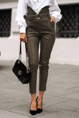 Damskie spodnie MIRZO KHAKI