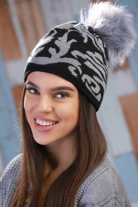 Czapka GARSIA GRAFIT/BLACK
