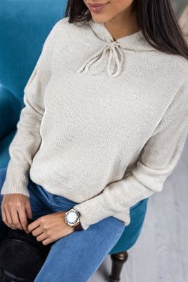 Sweter damski AKERSA ECRU