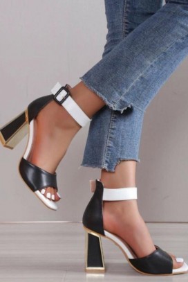 Sandały damskie BERSIA BLACK