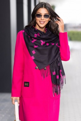 Szal MARMANDA FUCHSIA