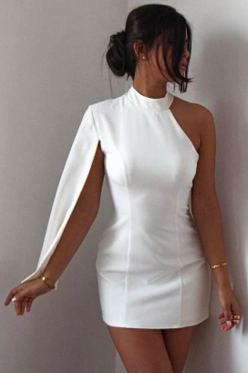 Sukienka GANDIOLSA WHITE