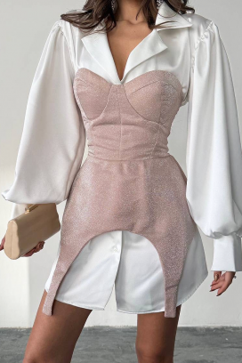 Sukienka GORDENZA PUDRA