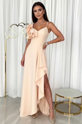 Sukienka VELINITA ECRU