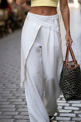 Spodnie DENOLDA WHITE