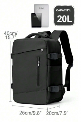 Plecak podróżny WINZONA BLACK