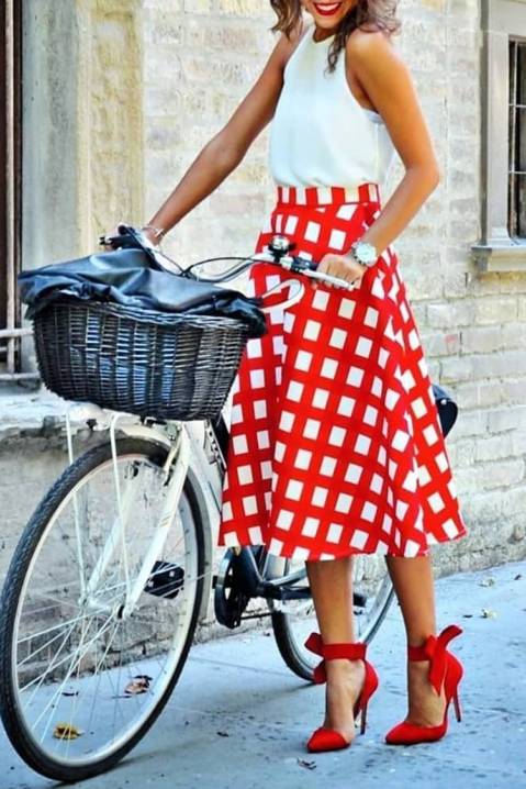 Spódnica BILYANA, Kolor : wielokolorowy, IVET.PL - Modna odzież