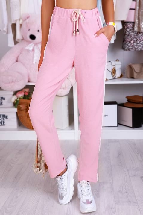 Spodnie sportowe DJELLY PINK, Kolor : różowy, IVET.PL - Modna odzież