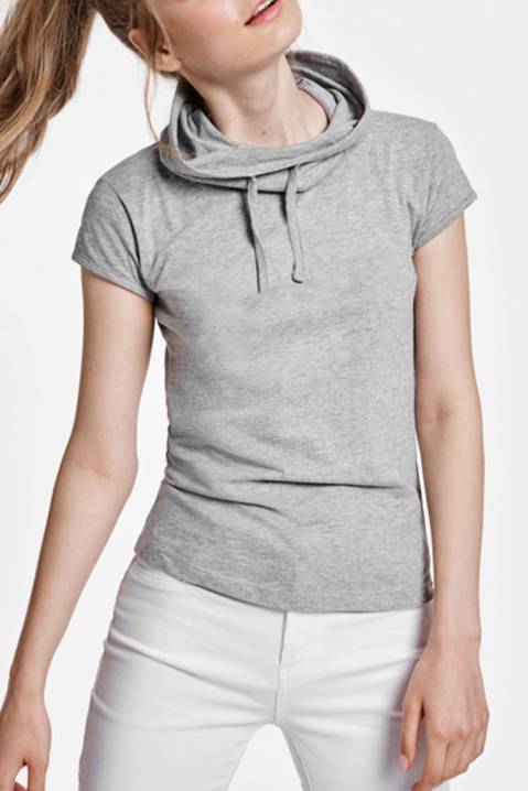 T-shirt LAURISA GREY, Kolor : szary, IVET.PL - Modna odzież