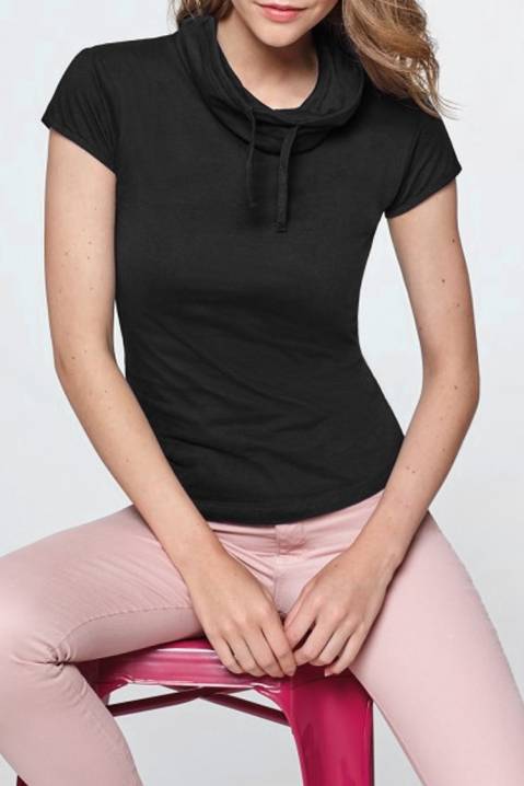 T-shirt LAURISA BLACK, Kolor : czarny, IVET.PL - Modna odzież