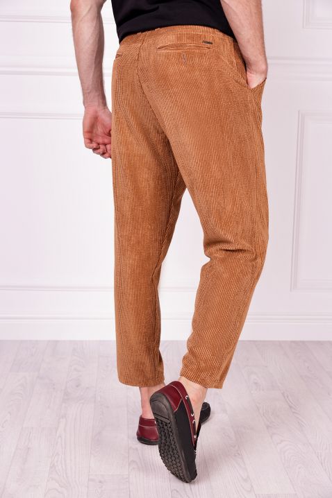 Spodnie męskie VEROL CAMEL, Kolor : jasnobrązowy, IVET.PL - Modna odzież