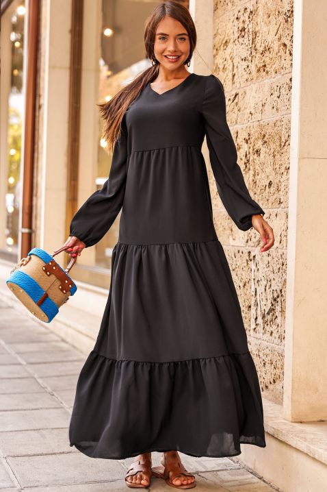 Sukienka DOROTA BLACK, Kolor : czarny, IVET.PL - Modna odzież
