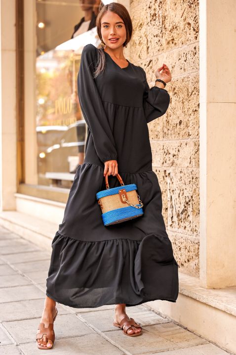 Sukienka DOROTA BLACK, Kolor : czarny, IVET.PL - Modna odzież