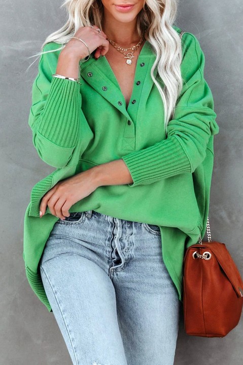 Bluza damska RAMONSA GREEN, Kolor : zielony, IVET.PL - Modna odzież