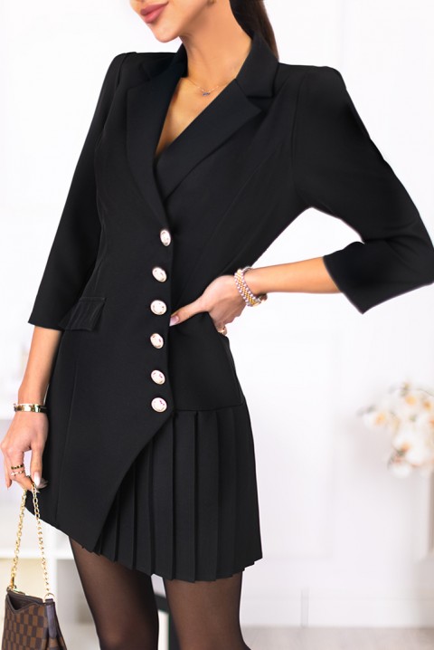Sukienka KRISTINA BLACK, Kolor : czarny, IVET.PL - Modna odzież