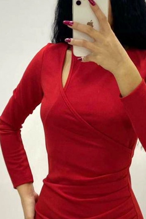Sukienka ALISTERMA RED, Kolor : czerwony, IVET.PL - Modna odzież