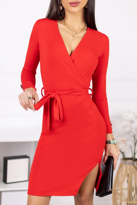Sukienka VASEGA RED, Kolor : czerwony, IVET.PL - Modna odzież