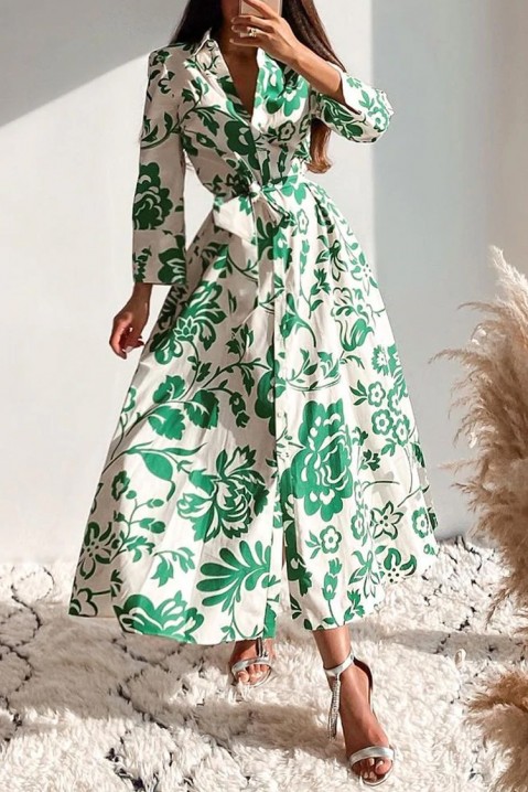 Sukienka JUVELA, Kolor : zielony, IVET.PL - Modna odzież