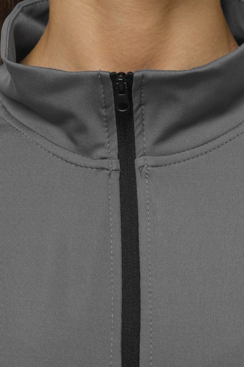 Bluza damska BERARDA GREY, Kolor : szary, IVET.PL - Modna odzież