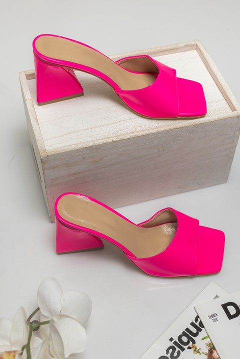 Klapki damskie BLESILA FUCHSIA, Kolor : fuksja, IVET.PL - Modna odzież
