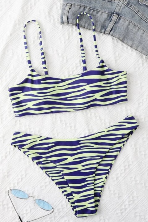 Strój kąpielowy BIRSOLDA, Kolor : granatowy z żółtym, IVET.PL - Modna odzież