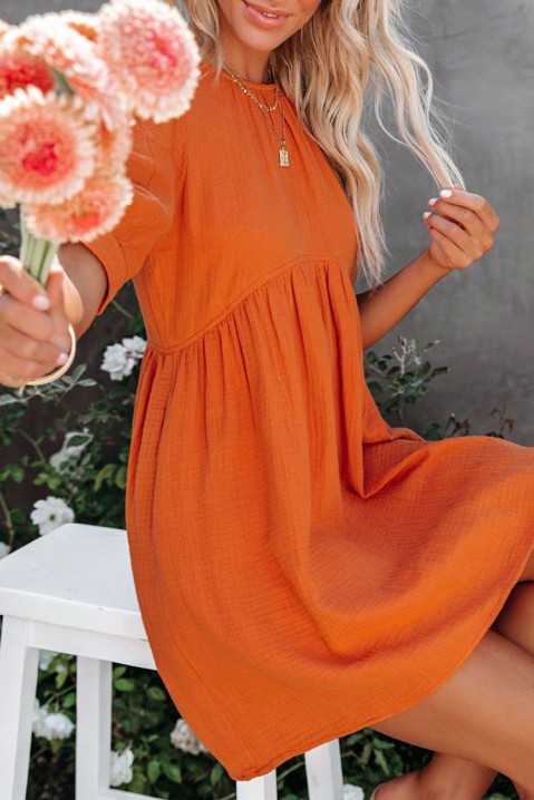 Sukienka BELHOMA ORANGE, Kolor : pomarańczowy, IVET.PL - Modna odzież