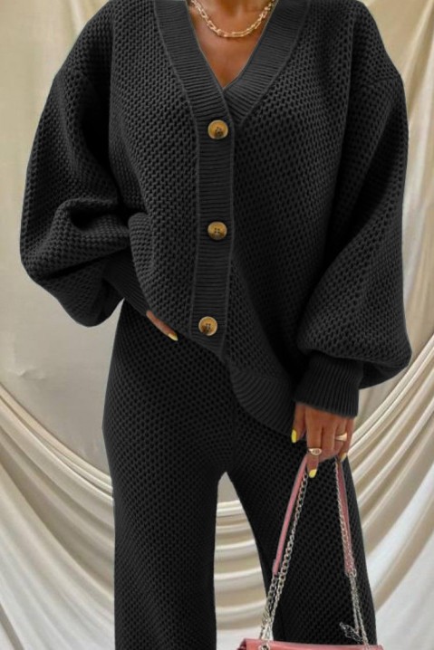 Komplet damski ORTELDA BLACK, Kolor : czarny, IVET.PL - Modna odzież