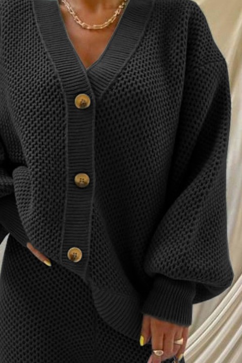 Komplet damski ORTELDA BLACK, Kolor : czarny, IVET.PL - Modna odzież