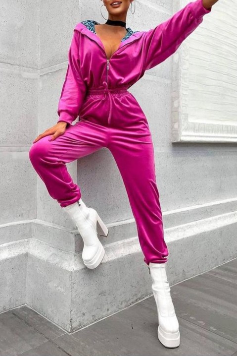 Kombinezon damski VANODIA FUCHSIA, Kolor : fuksja, IVET.PL - Modna odzież