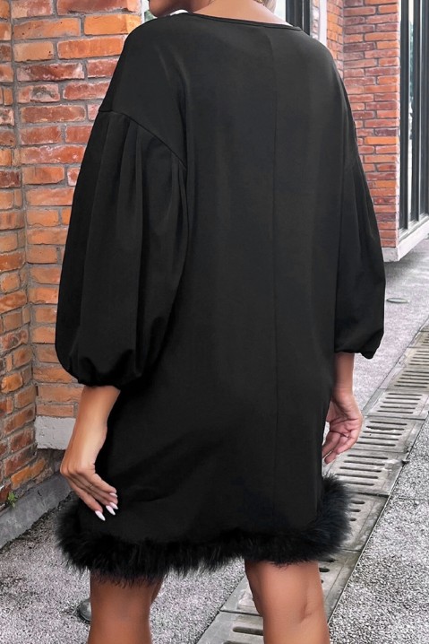Sukienka PUDRESA, Kolor : czarny, IVET.PL - Modna odzież