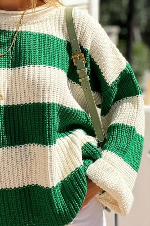Sweter damski KAFELDA GREEN, Kolor : wielokolorowy, IVET.PL - Modna odzież