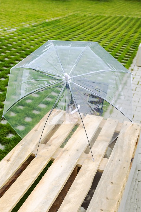 Parasol NOLEIDA, Kolor : biały, IVET.PL - Modna odzież