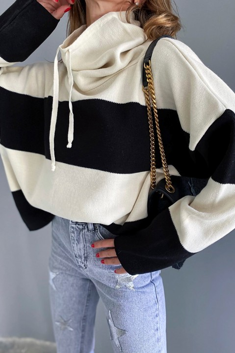 Sweter damski MOKENA BLACK, Kolor : czarny, IVET.PL - Modna odzież
