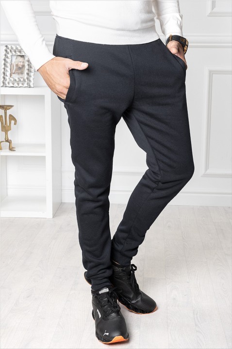 Spodnie męskie SPECTER BLACK, Kolor : czarny, IVET.PL - Modna odzież