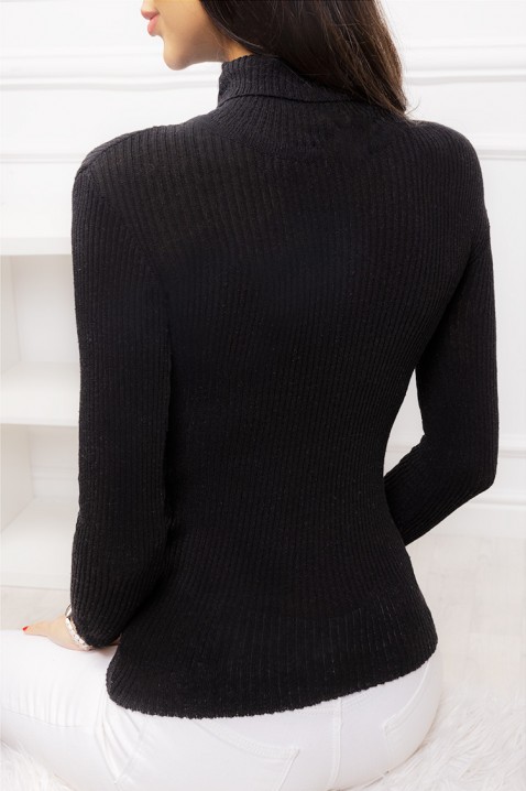 Sweter damski FERTONSA BLACK, Kolor : czarny, IVET.PL - Modna odzież