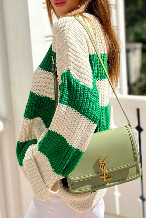 Sweter damski KAFELDA GREEN, Kolor : wielokolorowy, IVET.PL - Modna odzież