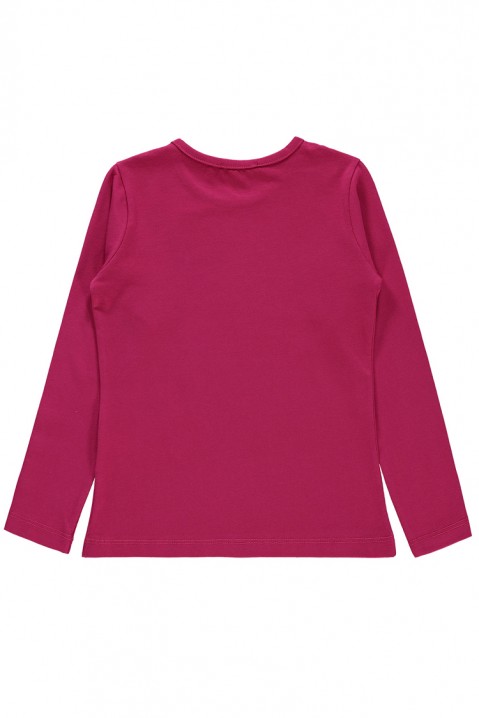 Bluzka dla dziewczynki CINDARELLA RASPBERRY, Kolor : fuksja, IVET.PL - Modna odzież