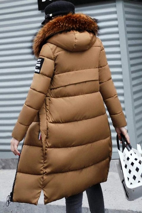Women's jacket KELSA BROWN, Price 199.00 zł, Colour: brown | Fast shipping