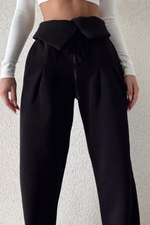 Spodnie damskie BILMA BLACK, Kolor : czarny, IVET.PL - Modna odzież