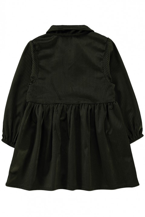 Sukienka dla dziewczynki ELIDARA KHAKI, Kolor : khaki, IVET.PL - Modna odzież