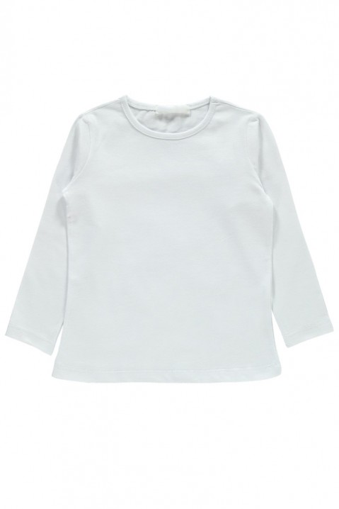 Bluza dla dziewczynki ASHANTY WHITE, Kolor : biały, IVET.PL - Modna odzież