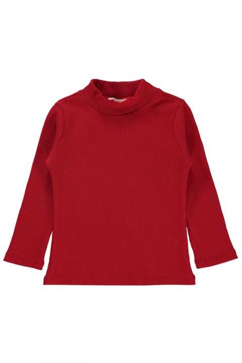 Bluzka dla dziewczynki PUDRENA RED, Kolor : czerwony, IVET.PL - Modna odzież