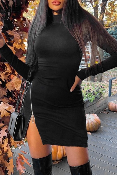 Sukienka ZIPENARA BLACK, Kolor : czarny, IVET.PL - Modna odzież